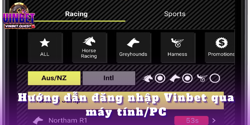 Đăng nhập Vinbet - Tổng hợp thông tin trong năm 2025 2 Hướng dẫn đăng nhập Vinbet qua máy tính/PC