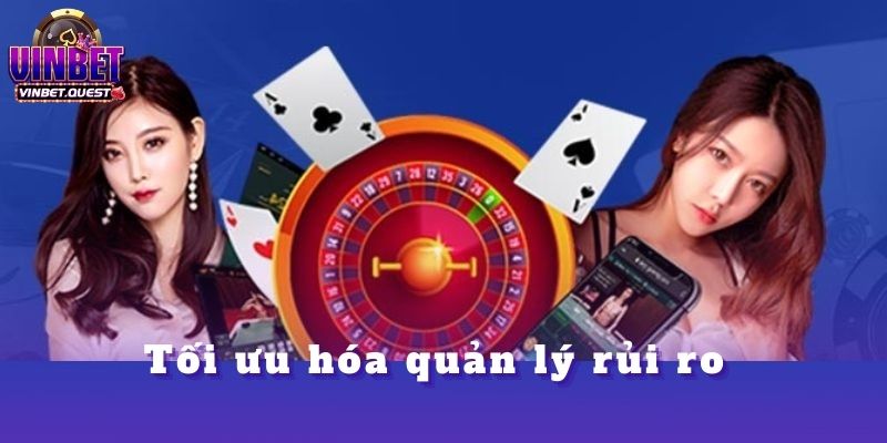 CEO Vinbet Đã Học Được Gì Từ Những Lần Thua Lớn Nhất? 2 Tối ưu hóa quản lý rủi ro