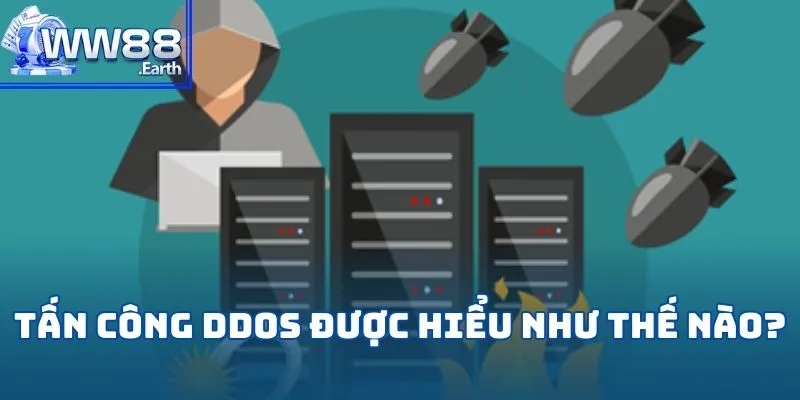 Chống DDOS - Hướng Dẫn Chống DDoS Tại Vinbet Dành Cho Người Chơi Mới Nhất 2025 1 Tấn công DDoS được hiểu như thế nào?