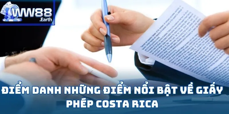 VINBET Nhận Giấy Phép Costa Rica - Chứng Nhận Pháp Lý Minh Bạch 3 Điểm danh những điểm nổi bật về giấy phép Costa Rica